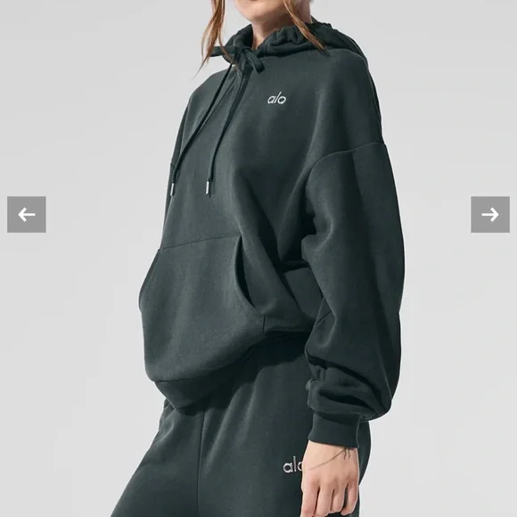 ALO Yoga Black Track Pants & Joggers Set